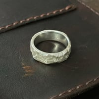 Image 2 of Carved Silver Ring