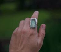 Image 2 of royston turquoise ring (7.5)