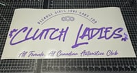 Image 2 of 2024 Clutch Ladies Backglass