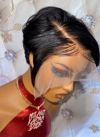 Image 4 of Pixie Cut hand sewn frontal unit 