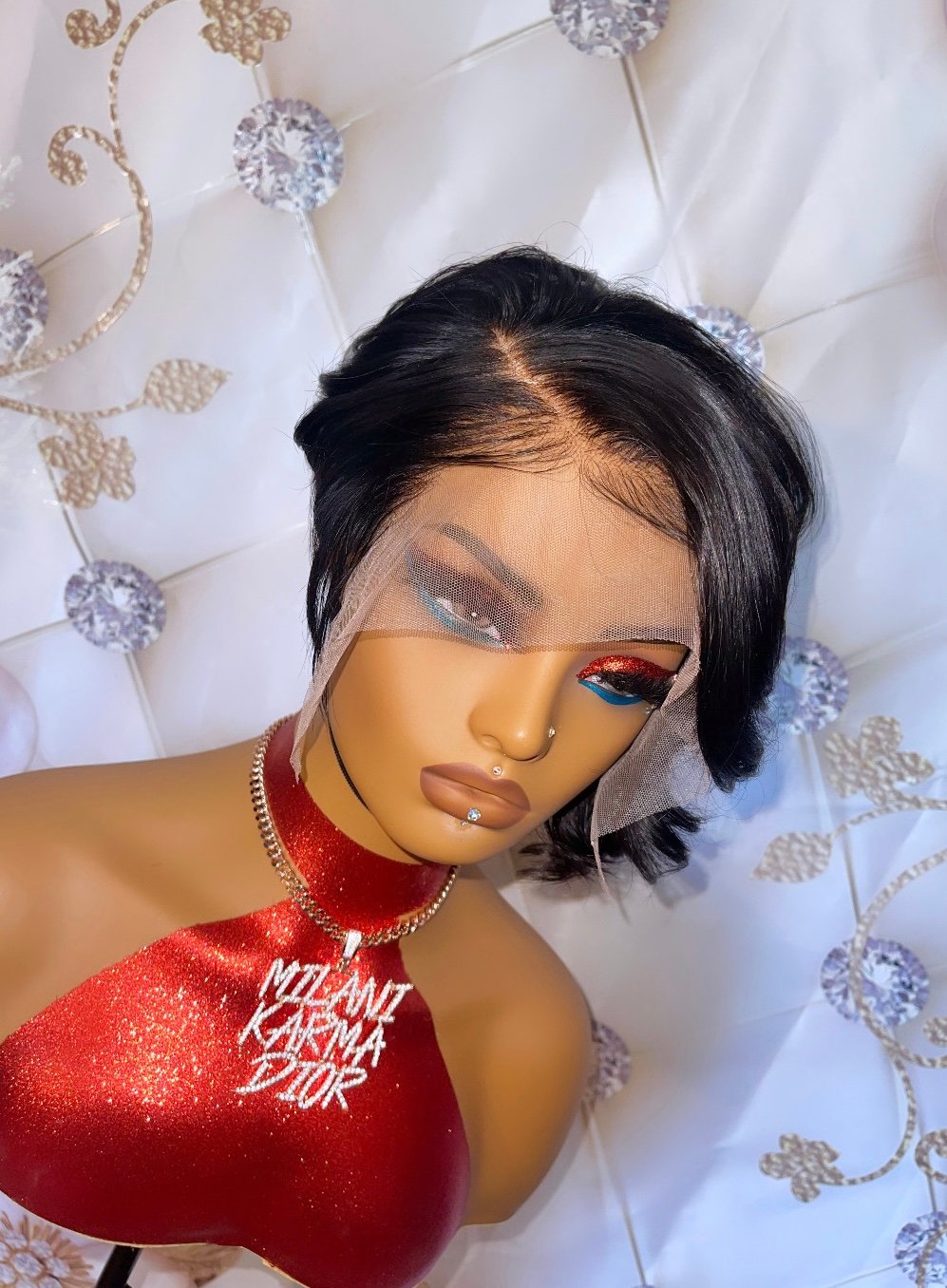 Pixie Cut hand sewn frontal unit