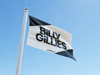 BILLY GILLIES 90CM X 150CM FLAG