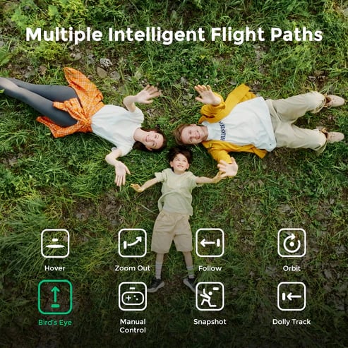 HOVERAir X1 Self Flying Camera Pocket Sized Drone HDR Video Capture Palm Takeoff Intelligent Flight
