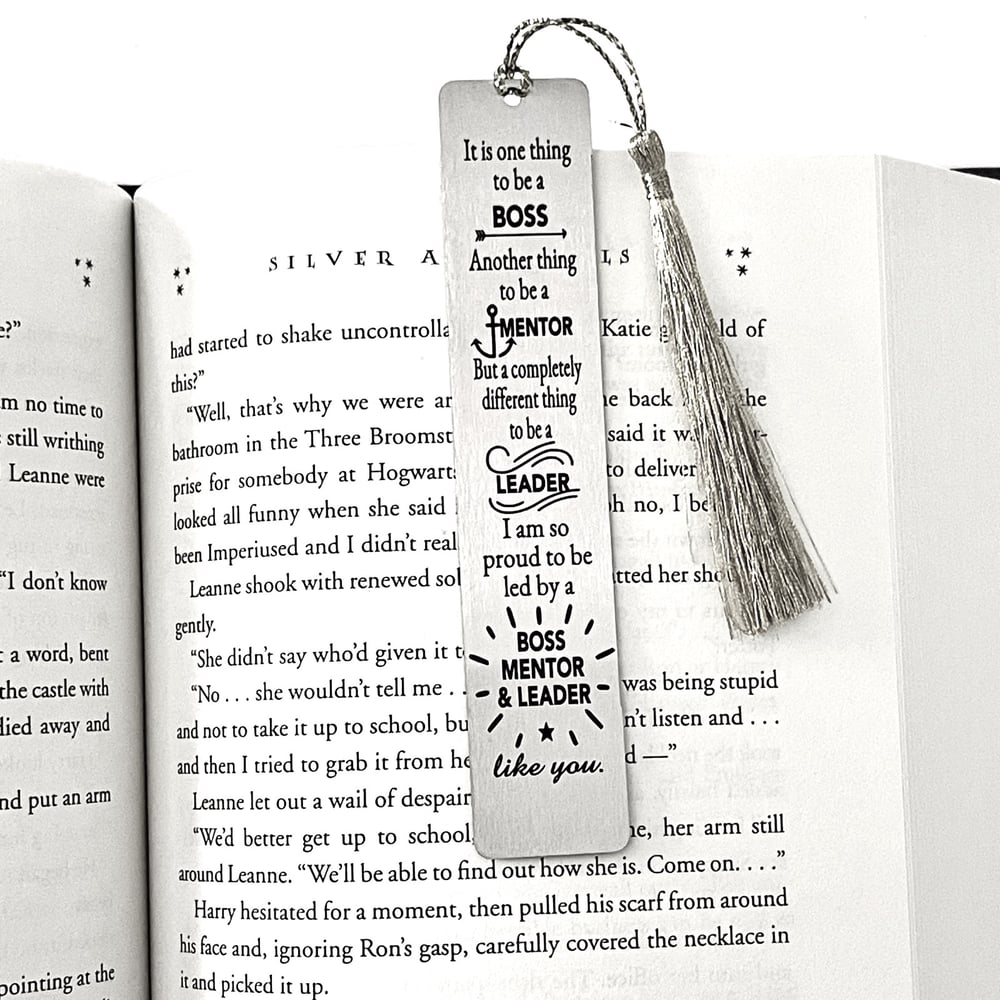 Image of Happy Retirement Bookmark, Retirement gifts for women - It is one thing to be a boss..