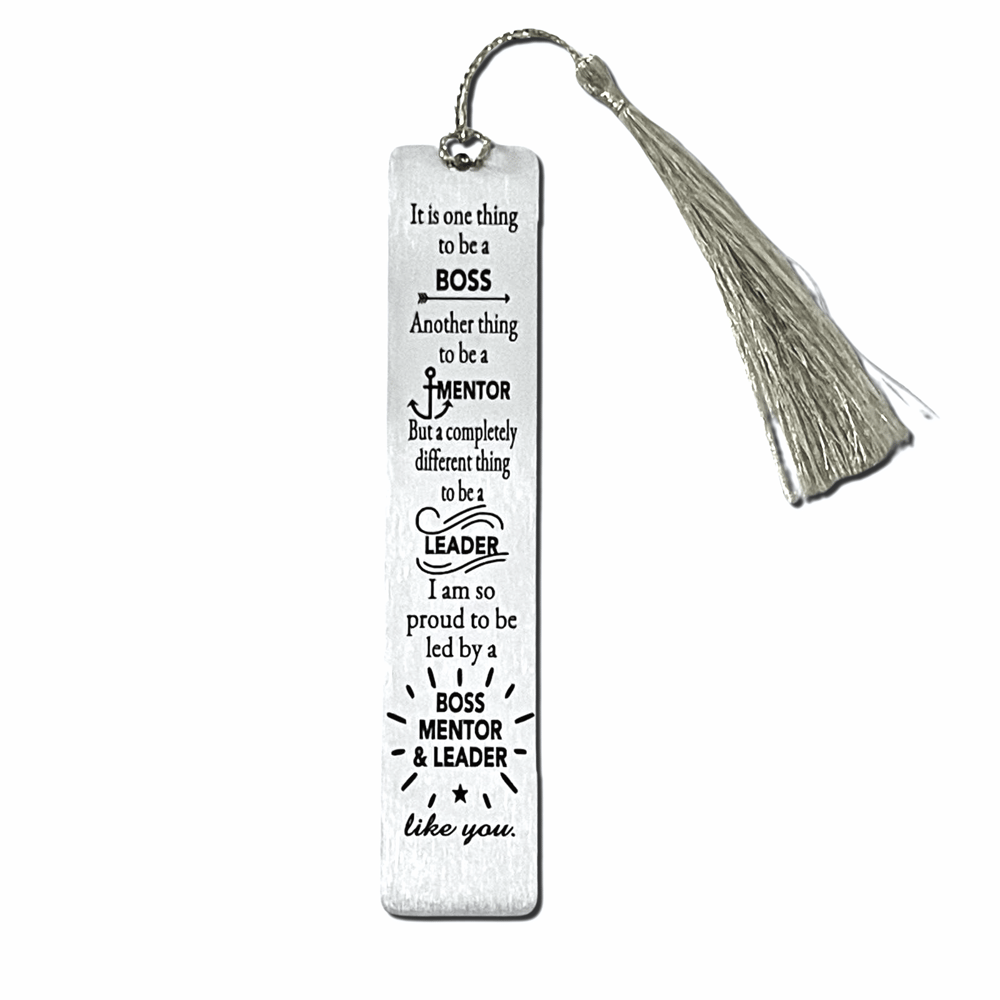 Image of Happy Retirement Bookmark, Retirement gifts for women - It is one thing to be a boss..