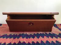 Image 3 of Rare Wall Shelf Cabinet by Ludvig Pontoppidan, Denmark, 1960s