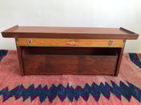 Image 4 of Rare Wall Shelf Cabinet by Ludvig Pontoppidan, Denmark, 1960s