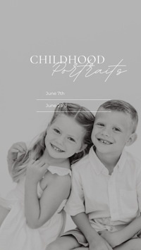 Childhood Portraits June