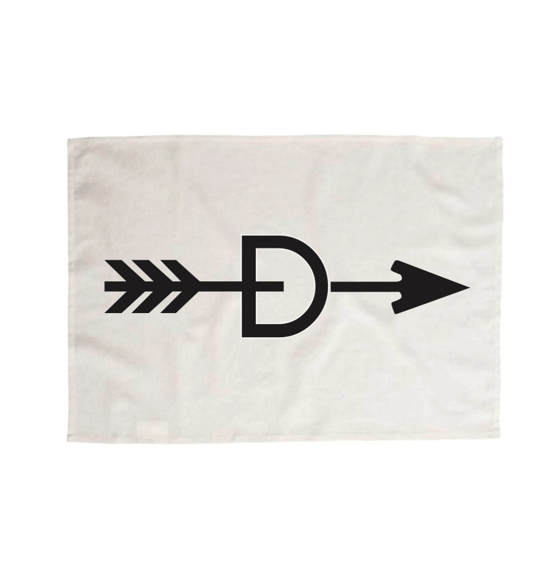 Image of Arrow Tea Towel