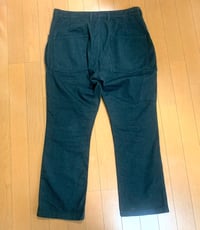 Image 6 of Nonnative Japan black denim military style pants, size 2 (34”)