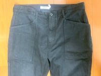 Image 2 of Nonnative Japan black denim military style pants, size 2 (34”)