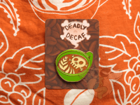 Image 1 of Deadly Decaf - Enamel Pin