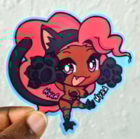 Image 2 of Felicia DarkStalkers Sticker