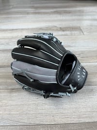 Image 3 of 11.25" Youth Infielders Glove (Black & Grey)