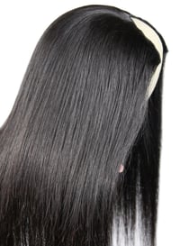 Image 2 of U-Part Brazilian Straight Wig