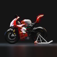Image 2 of Custom Mini 3D Bike Render