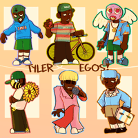 TYLER ERAS STICKER SET 