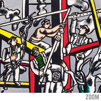 Image 2 of Les constructeurs | Fernand Leger - 1948 | Art Poster | Vintage Poster