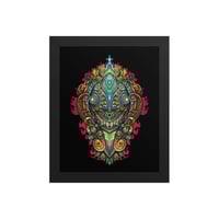 Image 4 of Smiling Mask Framed Matte Art poster Borderless