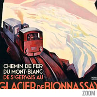 Image 2 of Glacier de Bionnassay | Roger Broders - 1930 | Travel Poster | Vintage Poster