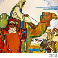 Image 2 of Algerie Tunisie Maroc | Jeanne Thil - 1920 | Travel Poster | Vintage Poster