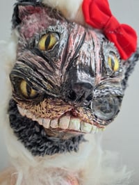 Image 21 of Molly Moggy. Large Creepy Witch Cat. Alternative Home Decoration. Halloween Scary Cat. Custom Made 