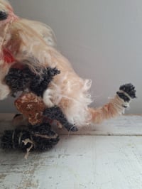 Image 11 of Molly Moggy. Large Creepy Witch Cat. Alternative Home Decoration. Halloween Scary Cat. Custom Made 