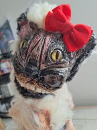 Image 22 of Molly Moggy. Large Creepy Witch Cat. Alternative Home Decoration. Halloween Scary Cat. Custom Made 