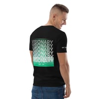 Image 5 of Visionary Est 24 Designer Luxury Modern Unisex Organic Cotton Graphic Fashion T-Shirt