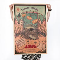Image 1 of JAWS - LITHOGRAPH PRINT
