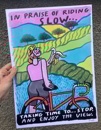 Riding Slow print
