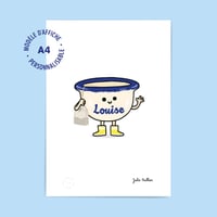 Image 1 of Bol de Thé - Affiche personnalisable