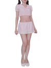 Sailor pink gingham top