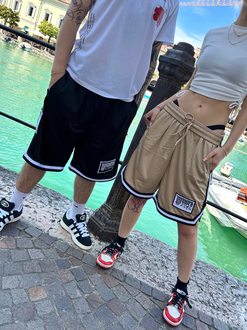 BASKET NERI E BEIGE