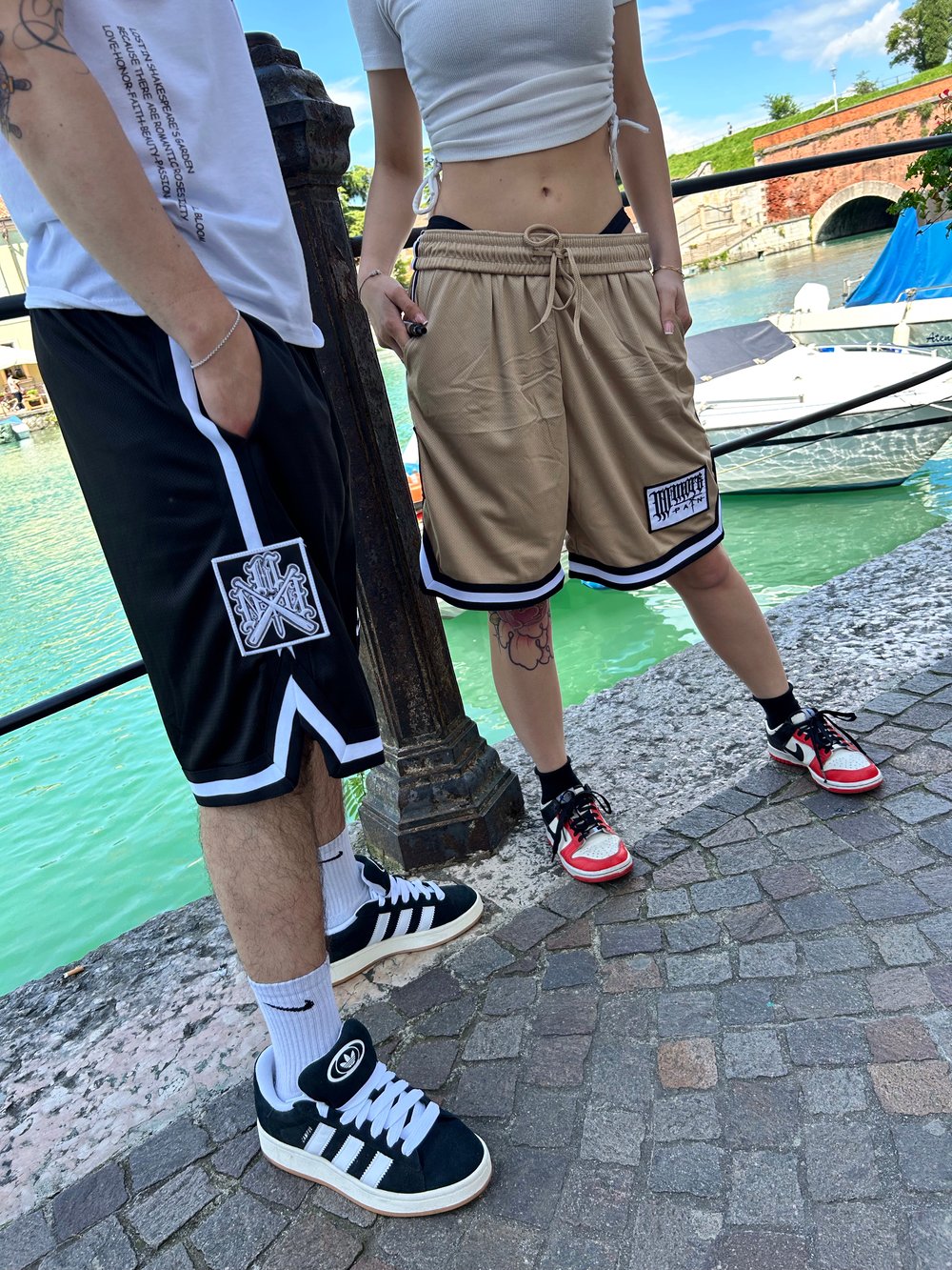 BASKET NERI E BEIGE