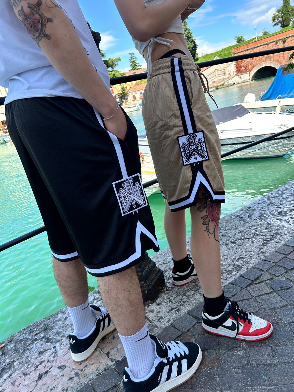 BASKET NERI E BEIGE