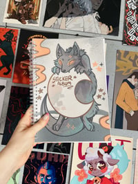 Image 2 of Moon Wolf | Sticker Collecting Book B5