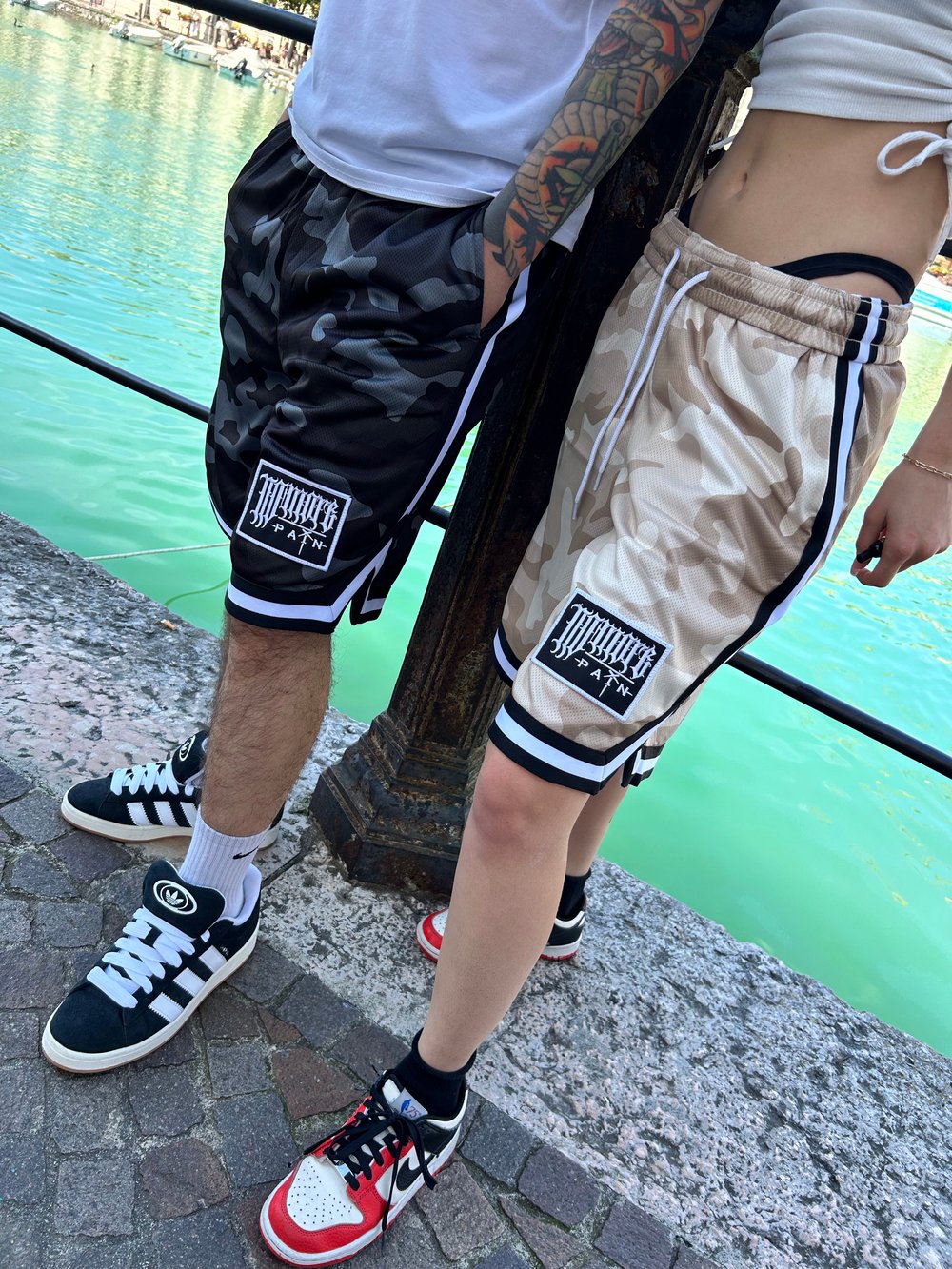 BASKET CAMO GIRGI E BEIGE
