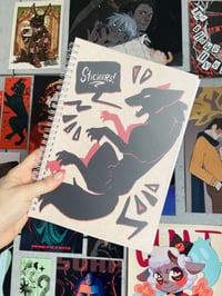 Image 2 of Black Wolf | Sticker Collecting Book B5