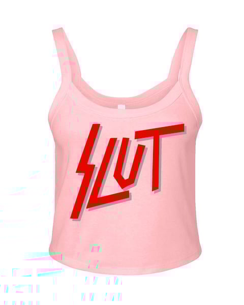 Image of SLUT - PINK - TANK