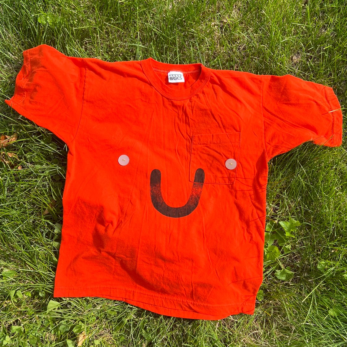 Image of button face shirts