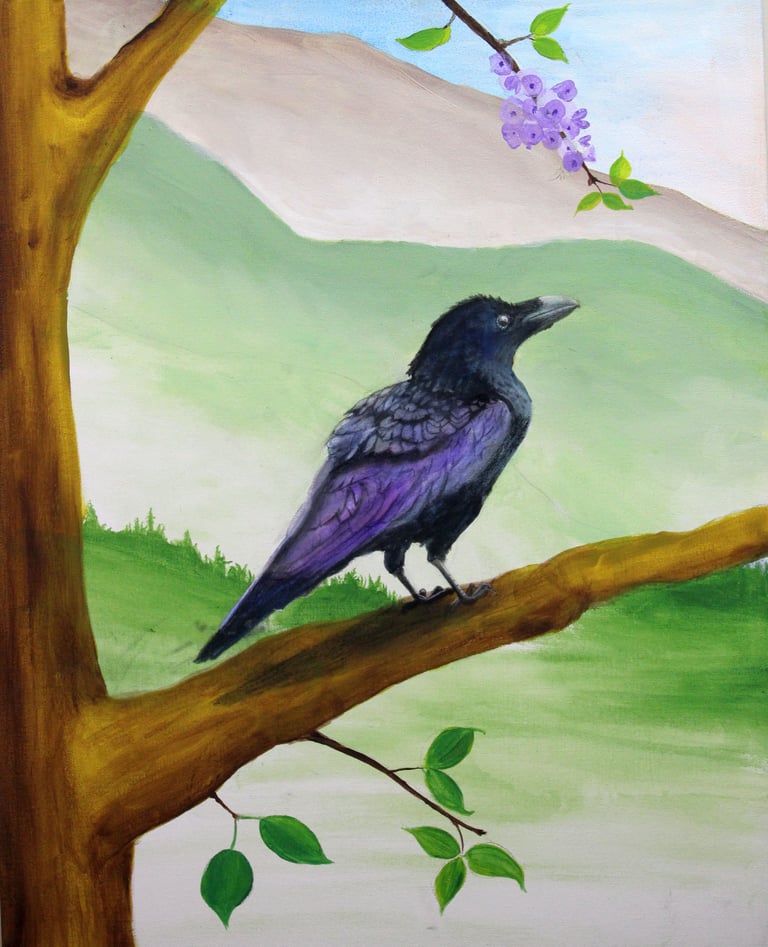 "Lovers" Triptych print. Image 2