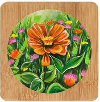 Flowers of Moore Square Coaster