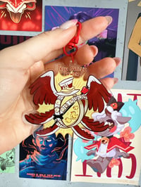 True Angelic Power - Lucifer Acrylic Keychain | Hazbin Hotel