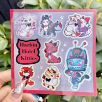 Image 2 of Hazbin hotel kitty stickersheet