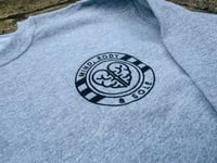 Image 2 of Mind, Body & Sole Light Grey Sweatshirt Small Logo 