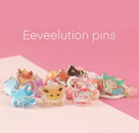 Image 1 of Eeveelution acrylic pins