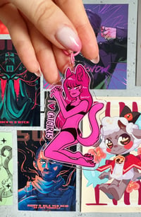 Image 3 of I love Catboys and Catgirls - Acrylic Keychains | New Version 