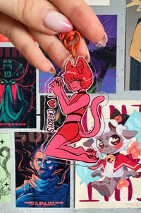 Image 2 of I love Catboys and Catgirls - Acrylic Keychains | New Version 