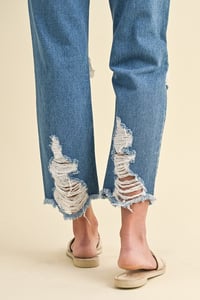 Image 5 of Distressed Boyfriend Jeans